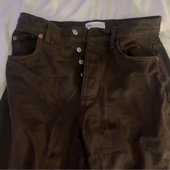 Zara Brown Pants - Picture 3 of 3